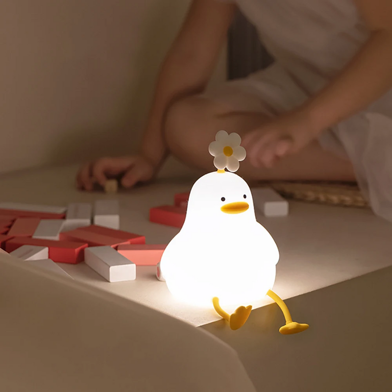 Kinder-Nachtlicht | Ente Niedlich Langlebig Wiederaufladbar Beruhigend-Luzern Mode