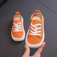Kleinkind Sneaker Schuhe für Jungen und Mädchen kaufen-Orange-21-Luzern Mode