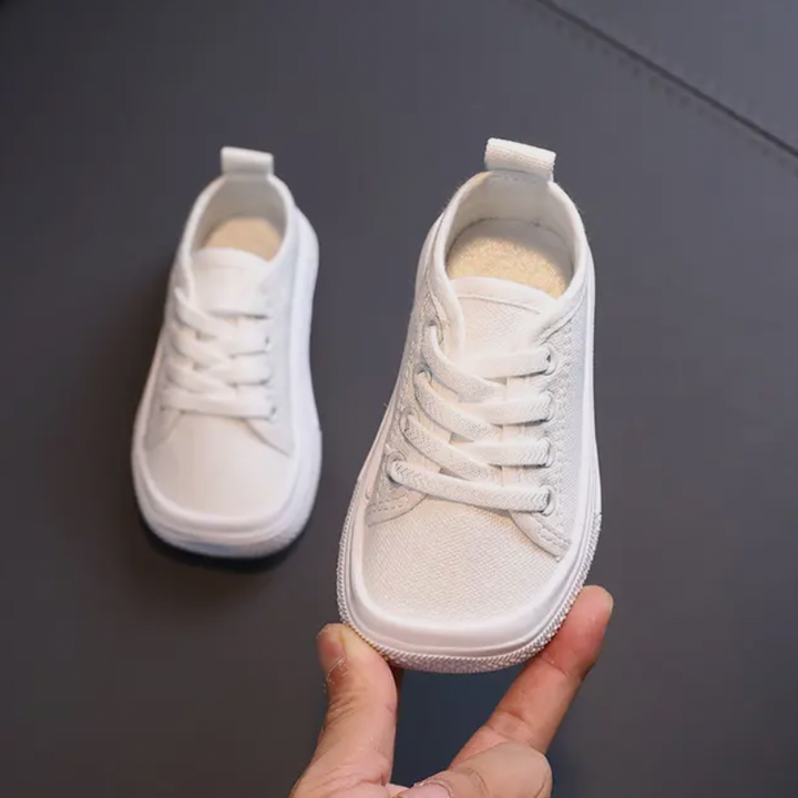 Kleinkind Sneaker Schuhe für Jungen und Mädchen kaufen-Weiß-21-Luzern Mode