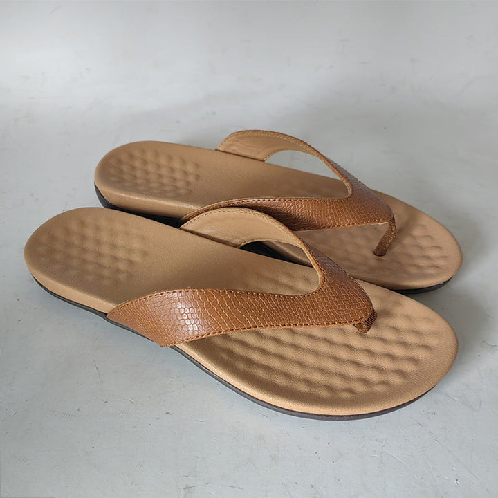 Ergonomische Luxus Damen Zehensandalen – Noa