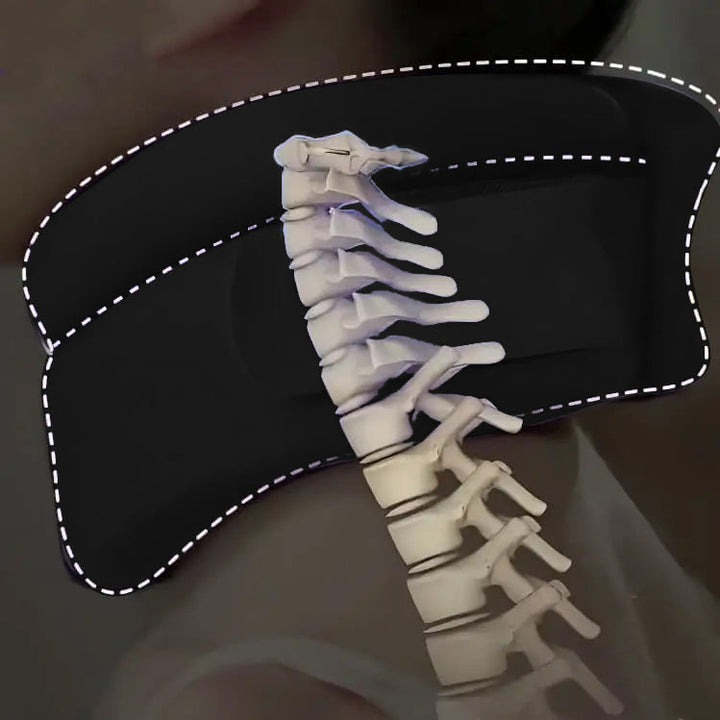 Anti-Schnarch Nackenstütze | Ergonomisch | Verstellbar | Atmungsaktiv | Komfort-Luzern Mode
