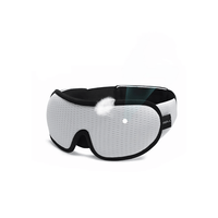 Schlafmaske | 3D Ergonomisch Komfortabel Verdunkelnd Verstellbar-Weiß-Luzern Mode
