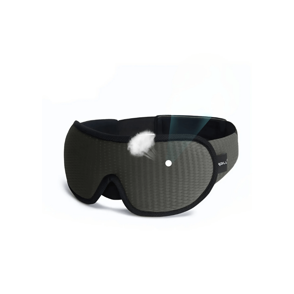 Schlafmaske | Ergonomisch Komfortabel Verdunkelnd Langlebig Druckfrei-Grau-Luzern Mode