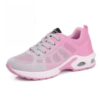 Damen Laufschuhe mit Luftpolster und rutschfester Sohle-Rosa-36-Luzern Mode