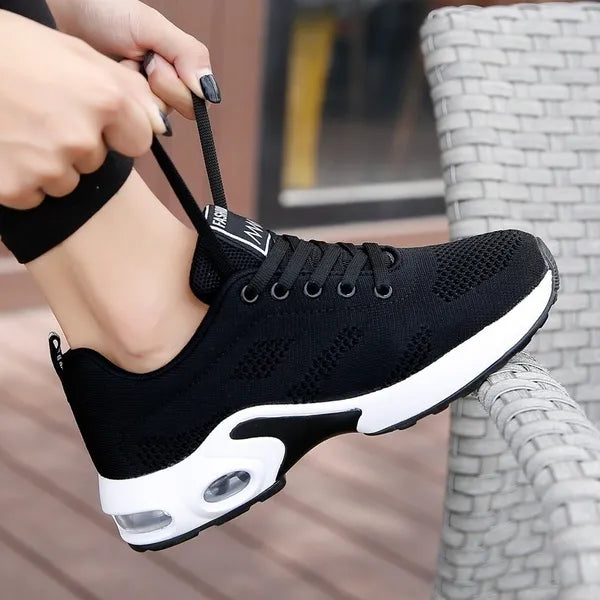 Damen Laufschuhe mit Luftpolster und rutschfester Sohle-Luzern Mode