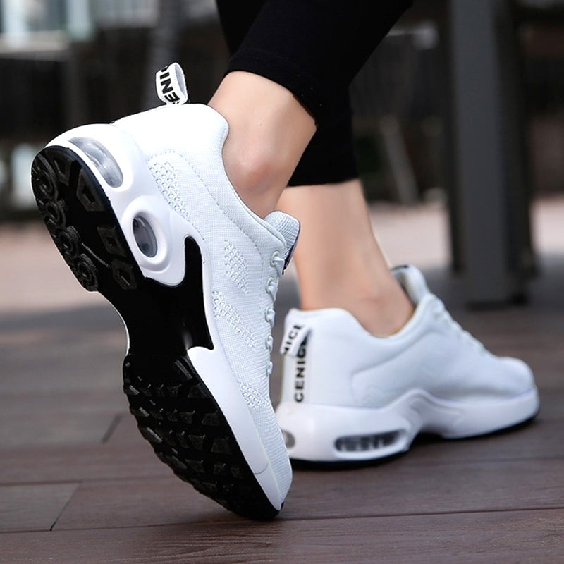 Damen Laufschuhe mit Luftpolster und rutschfester Sohle-Luzern Mode