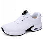 Damen Laufschuhe mit Luftpolster und rutschfester Sohle-Weiß-36-Luzern Mode