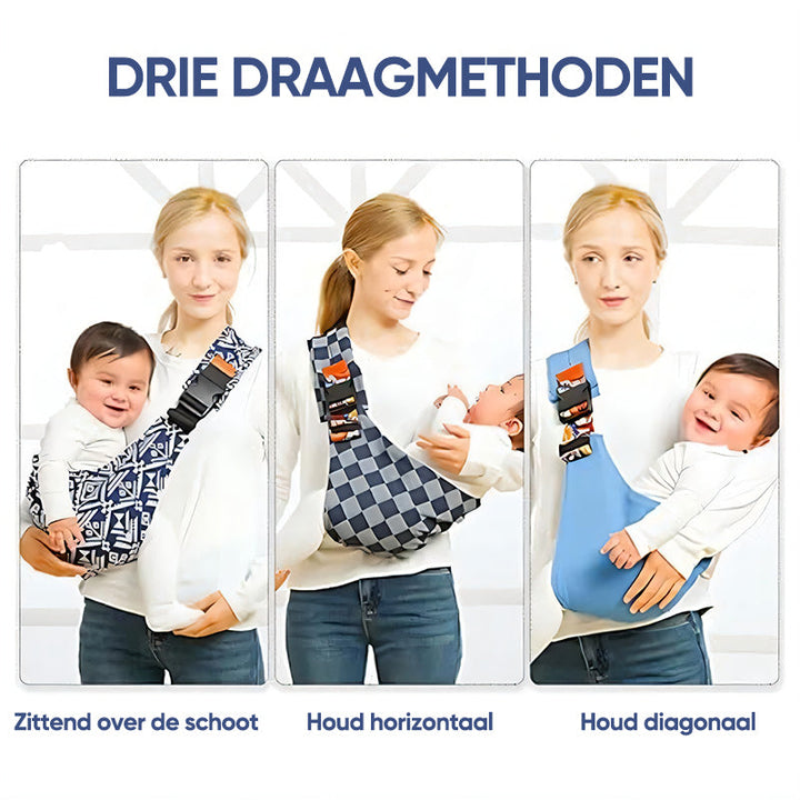 Verstellbare Babytrage für Neugeborene bis Kleinkinder-Luzern Mode