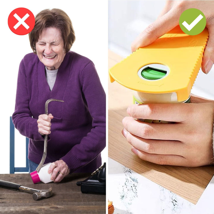 Flaschenöffner | Verstellbar Ergonomisch Vielseitig Langlebig Rutschfest-Luzern Mode