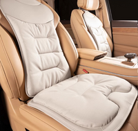 Auto Rückenkissen | Ergonomisch | Waschbar | Schaumfüllung | Universell-Beige-Zonder Logo-Luzern Mode