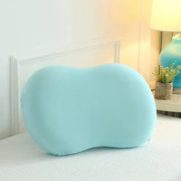 Ergonomisches Kissen | Komfortabel Memory-Schaum Langlebig Waschbar-Blau-Luzern Mode