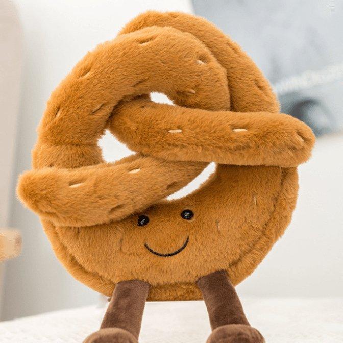 Sitzkissen | Brötchen | Ergonomisch | Dekorativ | Weich | Waschbar-Brezel-Luzern Mode