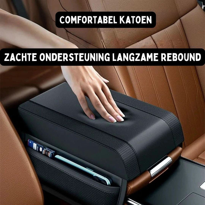 Auto-Armlehnenbezug | Erhöhend Komfortabel Universell Langlebig Leder-Luzern Mode