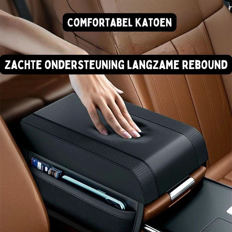 Auto-Armlehnenbezug | Erhöhend Komfortabel Universell Langlebig Leder-Luzern Mode
