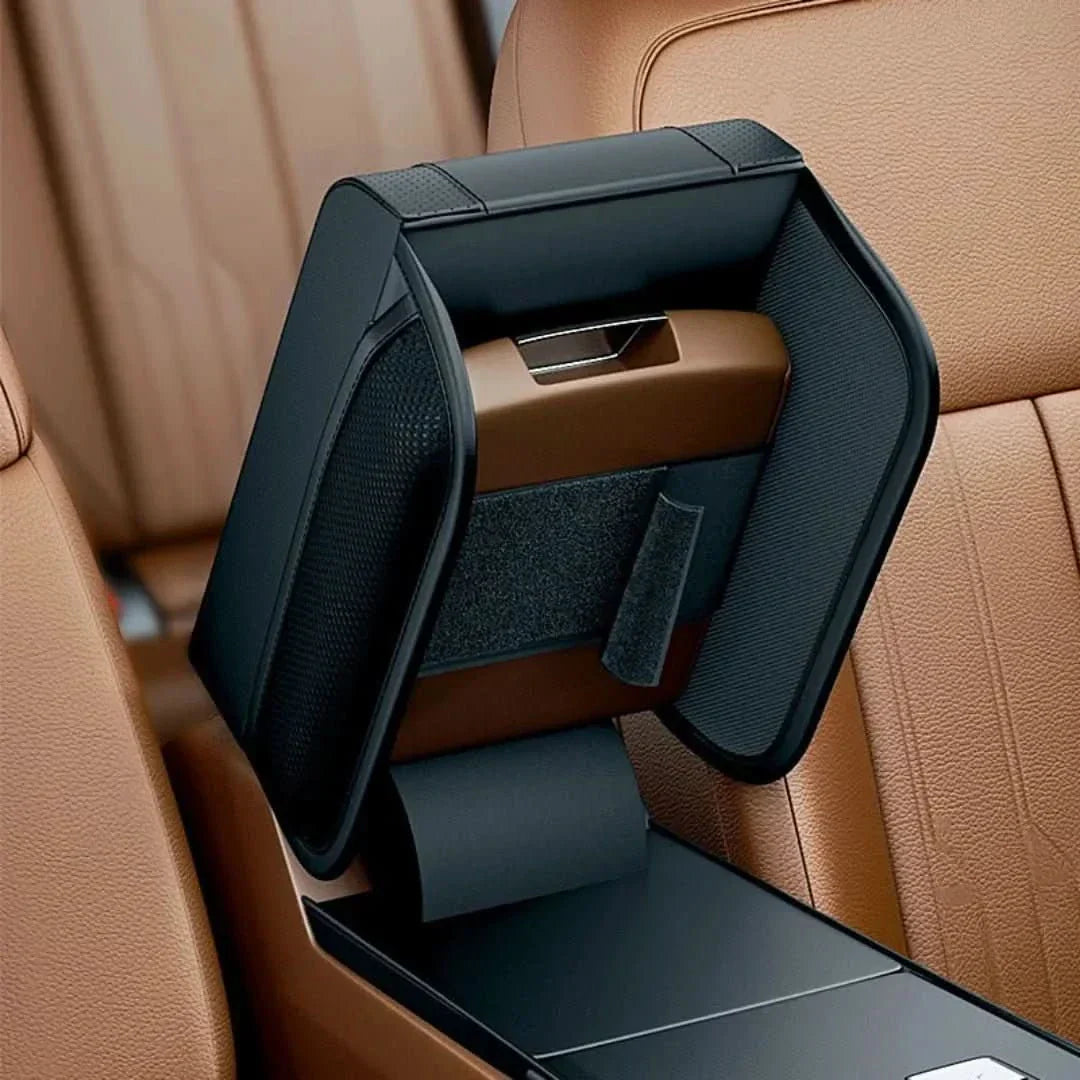 Auto-Armlehnenbezug | Erhöhend Komfortabel Universell Langlebig Leder-Luzern Mode