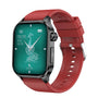 Smartwatch | Vielseitig | Fortschrittlich | EKG | AMOLED | iOS & Android | Stilvoll-Rot-Luzern Mode