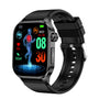 Smartwatch | Vielseitig | Fortschrittlich | EKG | AMOLED | iOS & Android | Stilvoll-Schwarz-Luzern Mode