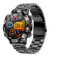 Herren Smartwatch mit Fitness-Tracker und Herzfrequenzmesser-Luzern Mode