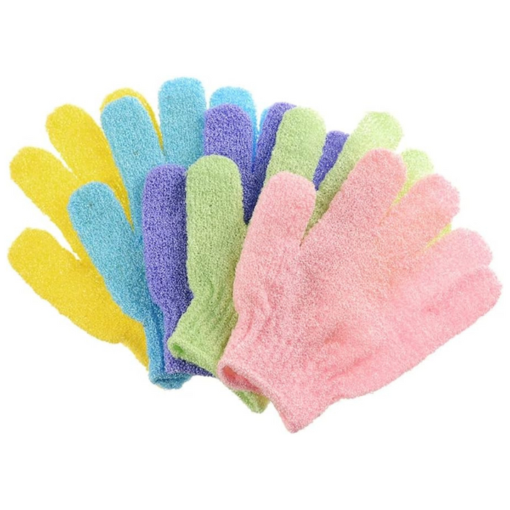 Peelinghandschuh-Set | 2-teilig Hautpflege Wiederverwendbar Nachhaltig-Luzern Mode