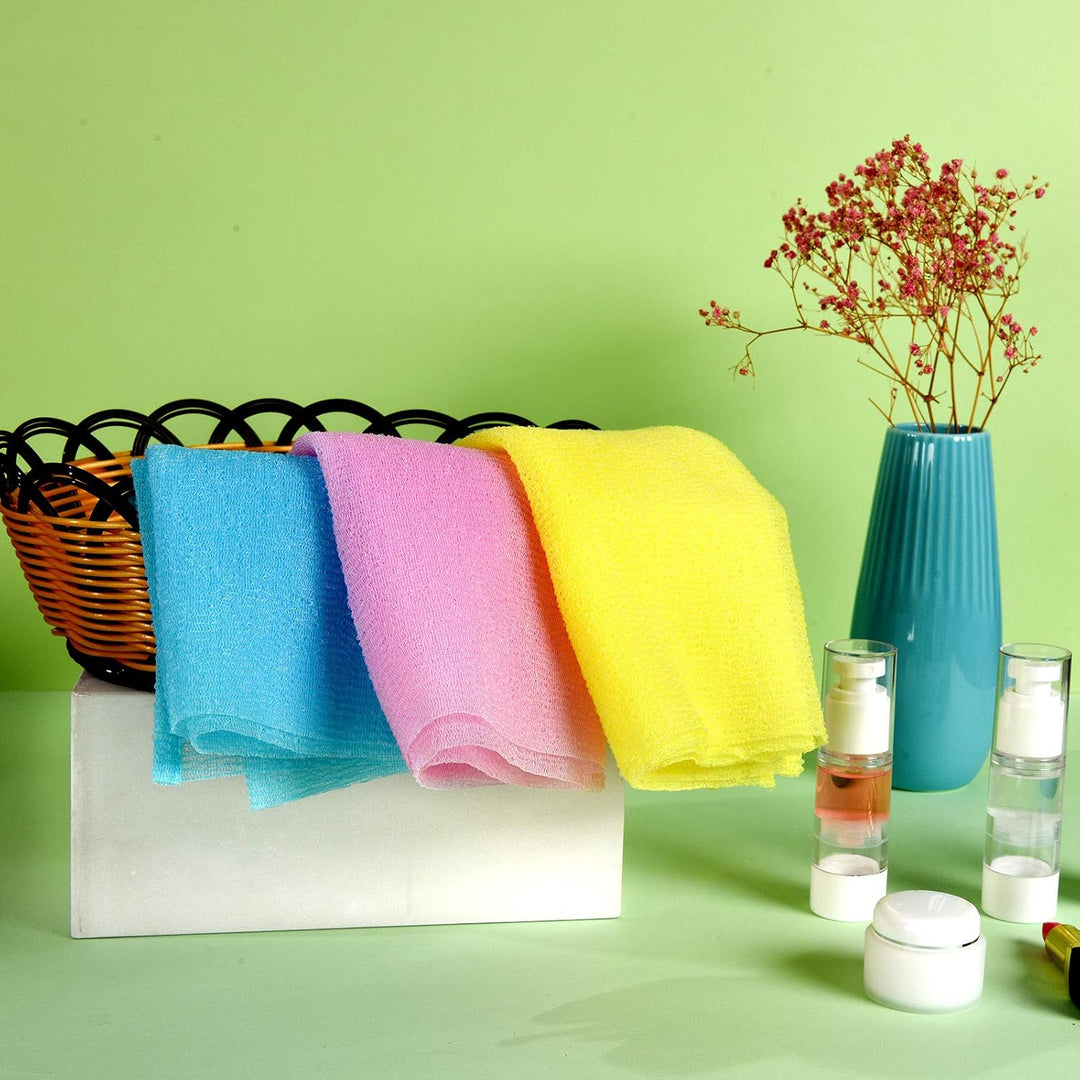 Scrubset | 3-teilig Exfolierend Hautpflege Sanft Nachhaltig-Luzern Mode