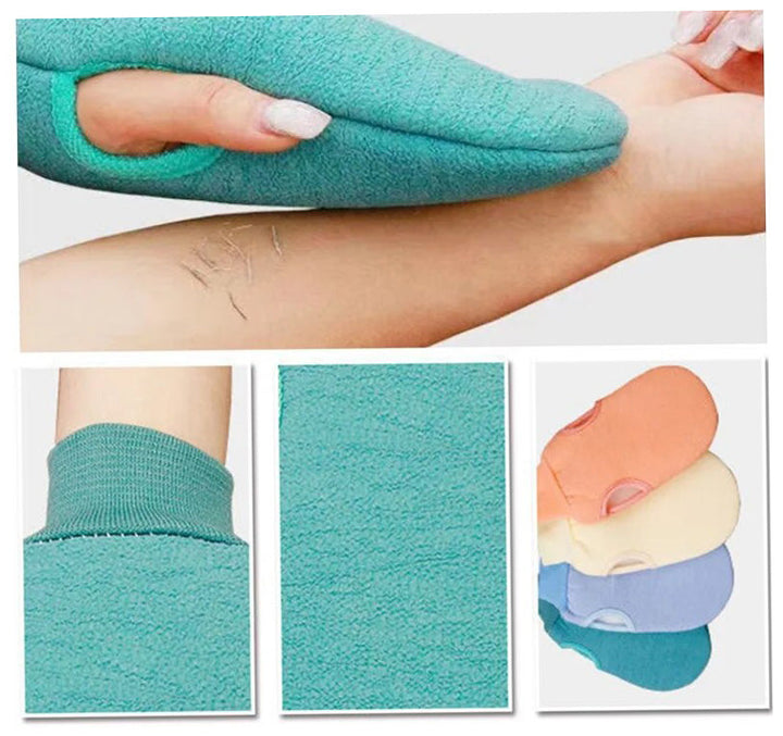 Spa-Handschuh | Peeling | Beidseitig | Massierend | Komfortabel-Luzern Mode