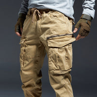 Herren Cargo Hose mit Taschen - Bequeme Freizeithose-Luzern Mode