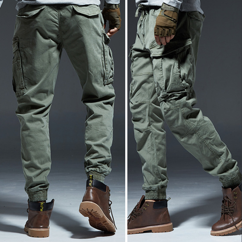 Herren Cargo Hose mit Taschen - Bequeme Freizeithose-Luzern Mode