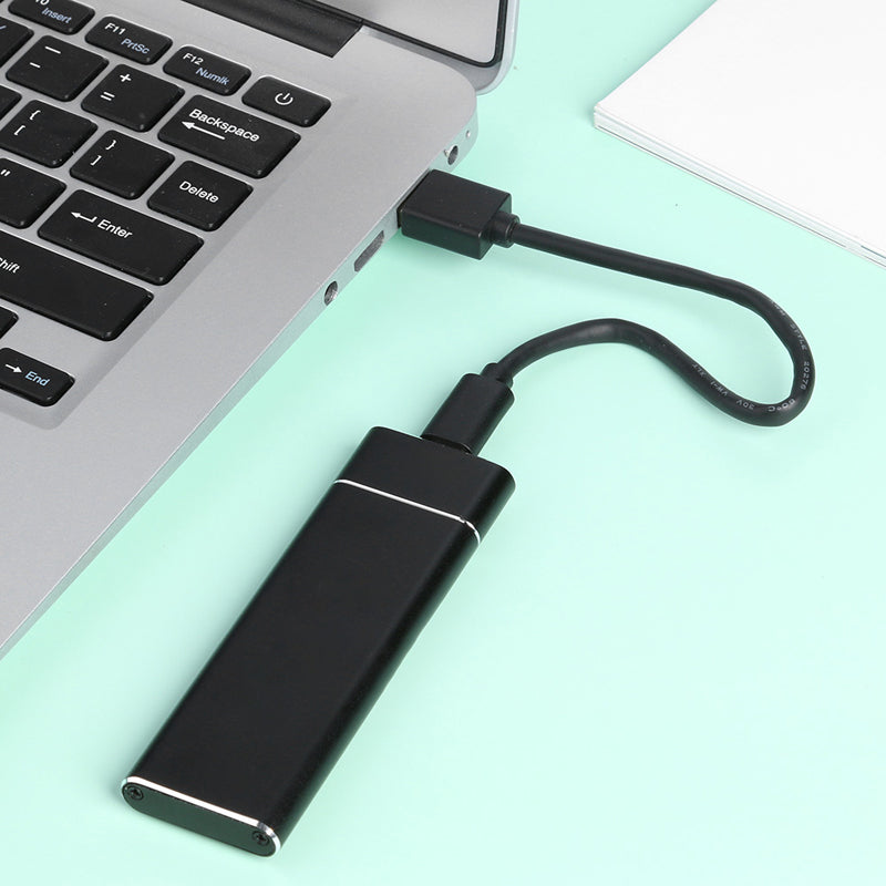 Externe Festplatte | 520 MB/s Große Kapazität USB 3.1 USB-C Kompakt-Luzern Mode