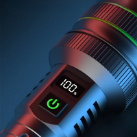 LED-Taschenlampe | Hell Zoombar Vielseitig Langlebig Wasserdicht Wiederaufladbar-Luzern Mode