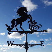 Windfahne | Exzentrisch | Auffällig | Edelstahl | Wetterfest-Pferd-Luzern Mode