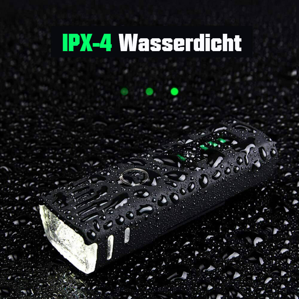 Fahrradbeleuchtungsset | Vorder- und Rücklicht | 4 Lichtmodi | Sensor-Luzern Mode
