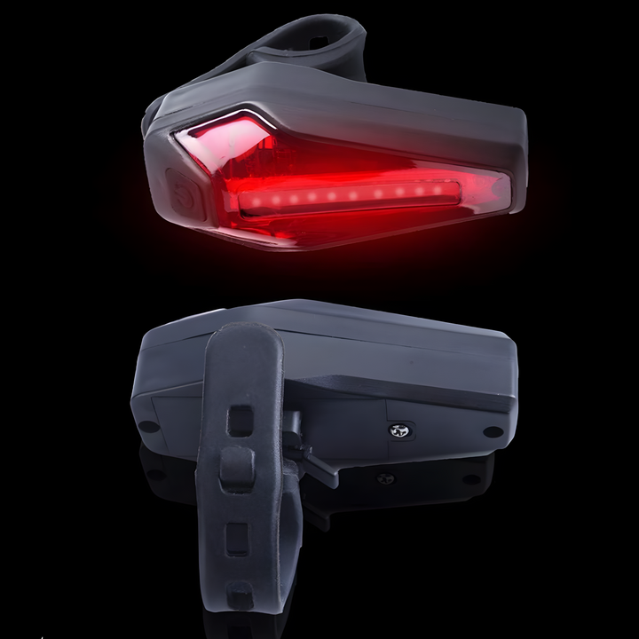 Fahrradleuchte Rücklicht | Sicherheit | Bremslichtfunktion | LED | Sensor-Luzern Mode