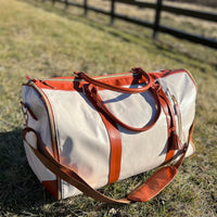 Reisetasche | Faltbar | Kompakt | Kleiderbügel | Geräumig | PU-Leder-Luzern Mode