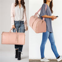 Reisetasche | Faltbar | Kompakt | Kleiderbügel | Geräumig | PU-Leder-Luzern Mode