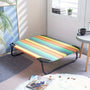 Haustier Reisebett | Faltbar Liege Komfortabel Kompakt Vielseitig-Regenbogen-S-Luzern Mode