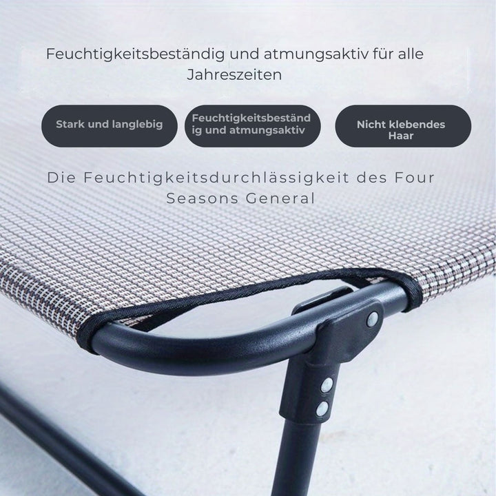 Haustier Reisebett | Faltbar Liege Komfortabel Kompakt Vielseitig-Luzern Mode