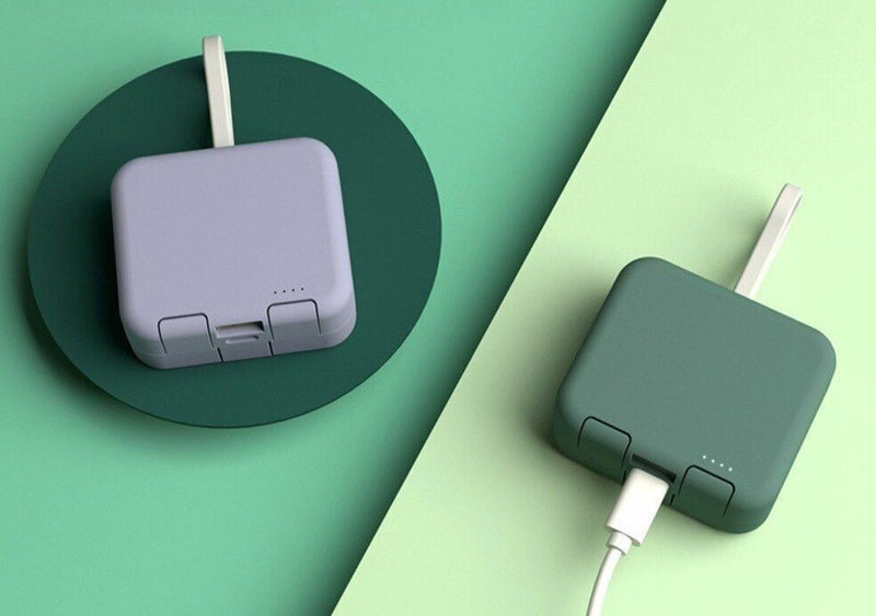 Powerbank | Faltbar Kompakt 4000mAh Vielseitig Robust Schnell-Luzern Mode