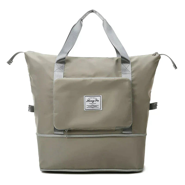 Reisetasche Damen mit großer Kapazität und Fächern-Grau-Luzern Mode