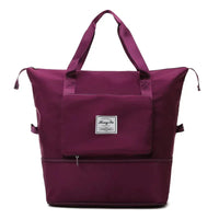 Wasserdichte Reisetasche mit großer Kapazität für Damen-Bordeaux-Luzern Mode