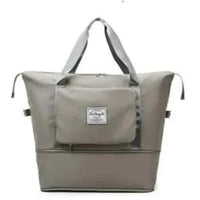 Wasserdichte Reisetasche mit großer Kapazität für Damen-Graugrün-Luzern Mode