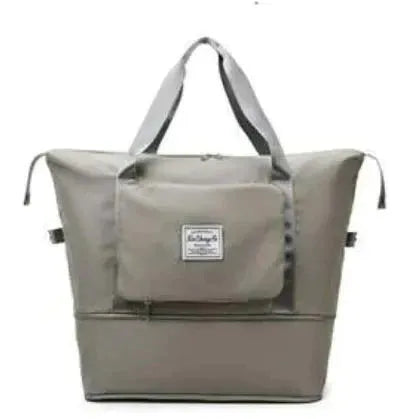 Wasserdichte Reisetasche mit großer Kapazität für Damen-Graugrün-Luzern Mode