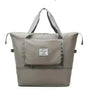 Wasserdichte Reisetasche mit großer Kapazität für Damen-Graugrün-Luzern Mode