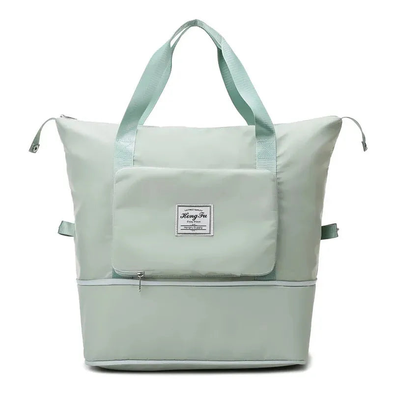 Wasserdichte Reisetasche mit großer Kapazität für Damen-Hellgrün-Luzern Mode