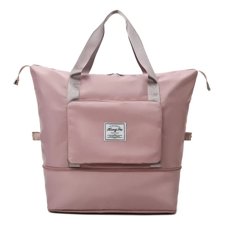 Wasserdichte Reisetasche mit großer Kapazität für Damen-Rosa-Luzern Mode