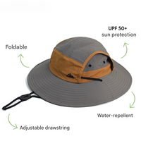 Outdoor Sonnenhut faltbar UV-Schutz | Atmungsaktiver Sommerhut Herren & Damen-Luzern Mode