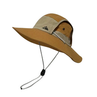 Outdoor Sonnenhut faltbar UV-Schutz | Atmungsaktiver Sommerhut Herren & Damen-Camel-Luzern Mode