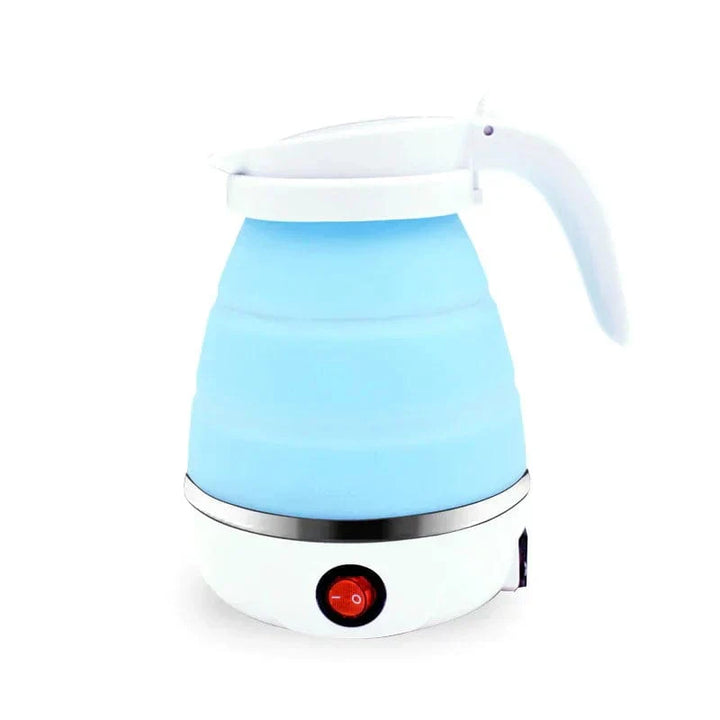 Faltbarer Wasserkocher | Langlebig Kompakt Vielseitig Silikon 0,6L-Blau-Luzern Mode