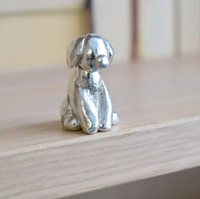 Familien Dekoration | Einzigartig Silber Harz Stilvoll Geschenk Bedeutend-EXTRA – Hund-Luzern Mode