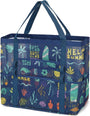 Kaufe 1, Erhalte 1 GRATIS – Extra Große Durchsichtige Mesh-Strandtasche mit 8 Taschen – ClearWave