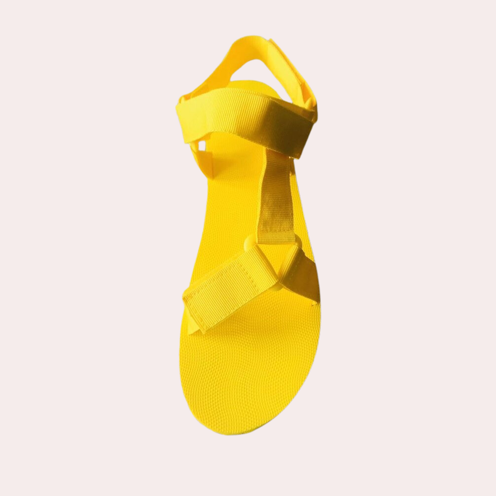 Farbenblock Damen Sandalen mit Komfortsohle – Chloé